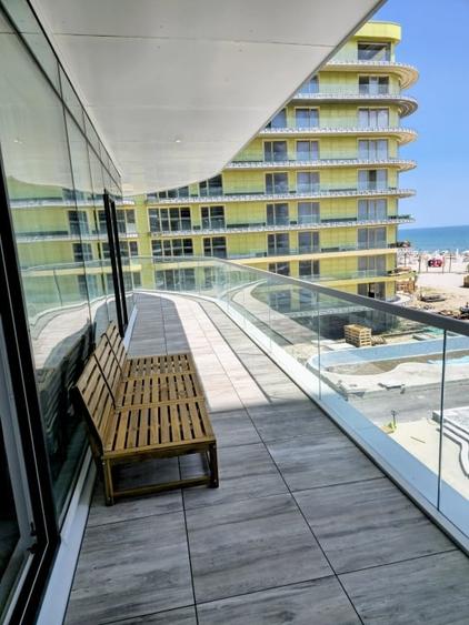 Apartament 3 camere White Sea Mamaia Nord lux vedere frontala la mare - 6