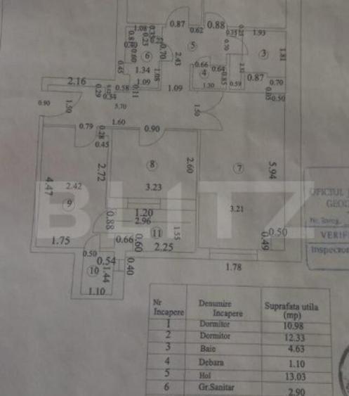 Apartament 4 camere, 85,21mp, zona Calea Bucuresti - 1