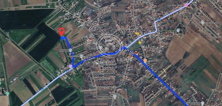 Sabareni in apropierea Padurii Cereanca- Teren de Vanzare - 3