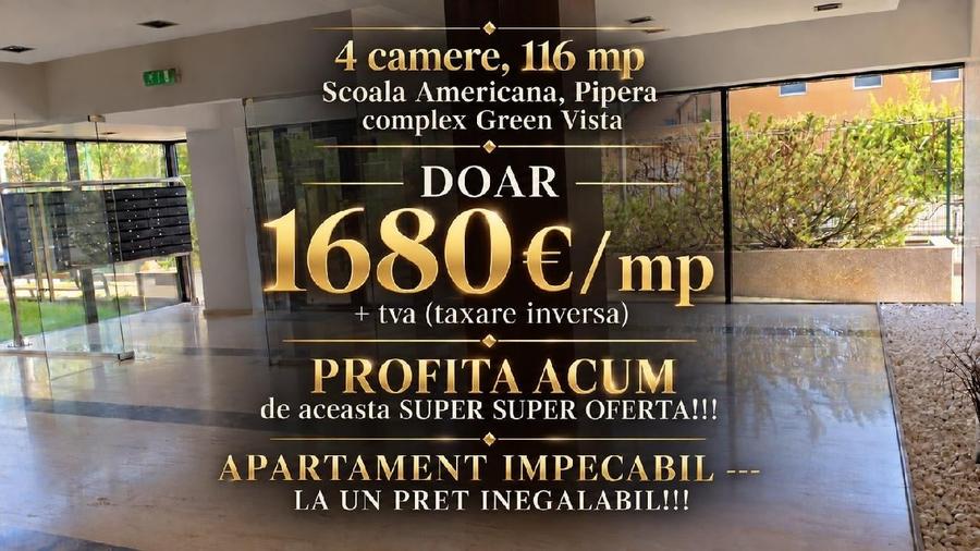 Apartament cu 4 camere decomandat în Nord