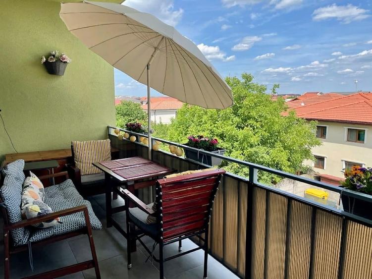 Proprietar – 3 camere, terasă mare, complet mobilat si utilat, parcare - 1