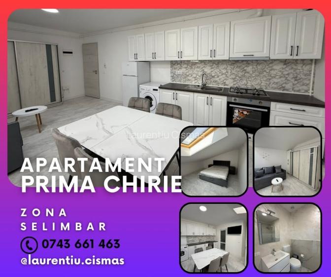 Apartament nou 3 camere - Prima inchiriere - Parcare inclusa
