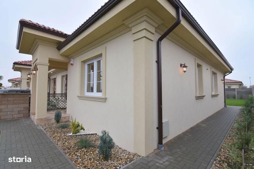 De vanzare casa plan parter in stil mediteranean -Mosnita Noua - 18