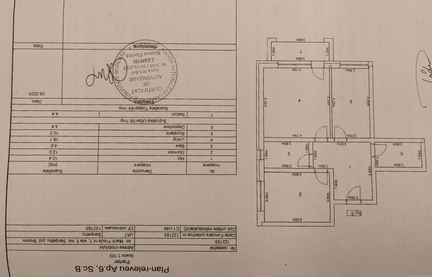 Apartament cu 2 camere + bucatarie 59mp - Subcetate City 2, Vila 5 – Sânpetru - 12