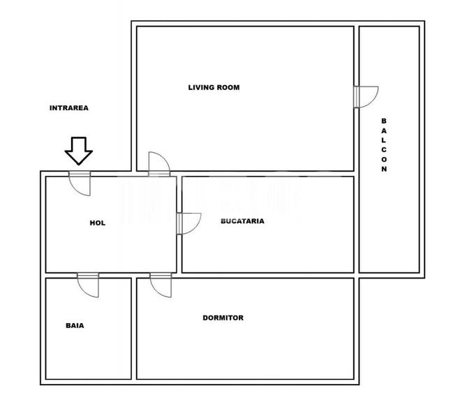 Apartament decomandat de inchiriat 2 camere balcon Arhitectilor - 11