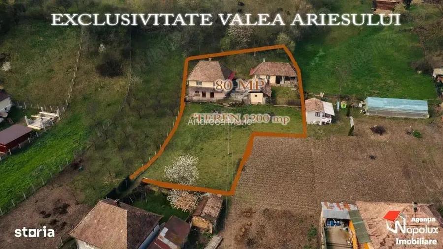 Casa deosebita in zona turistica pitoreasca Valea Ariesului