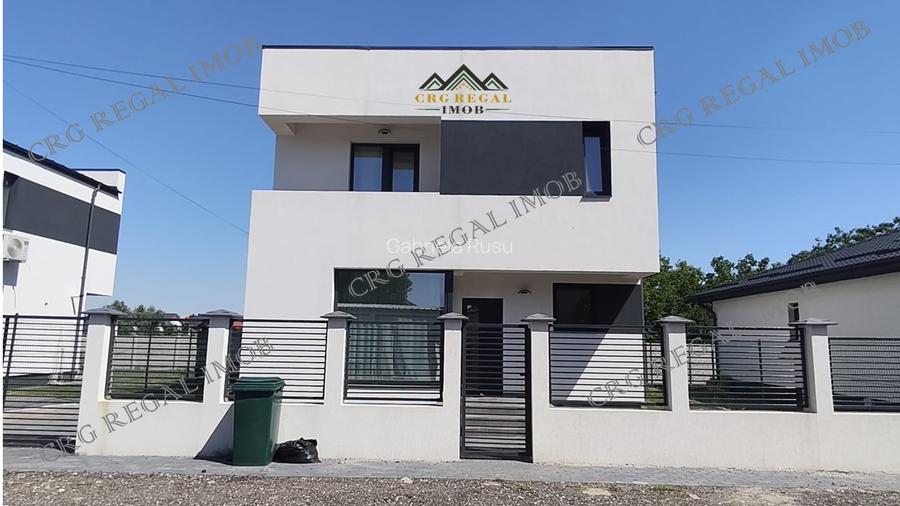 Casă stil mediteranean, 4 camere, 3 băi, șemineu pe lemne Comuna Berceni