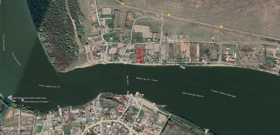 Delta Dunarii - Sat Ilganii de Jos - Bratul Sf. Gheorghe, teren 1477mp - 5