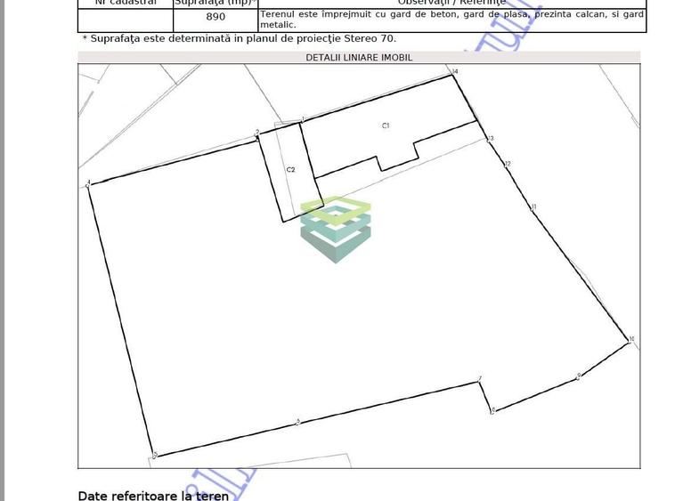 Teren de vanzare in Grozavesti la 2 min de Metrou - 890 mp - 2