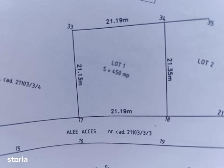 Teren de construit in Calea Bucuresti, cu gard si apa - 3