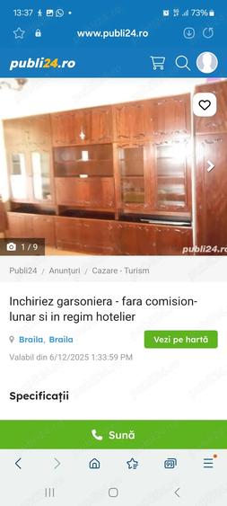 Inchiriez GARSONIERA ultracentral ,,fara comision in regim hotelier ?i lunar - 2