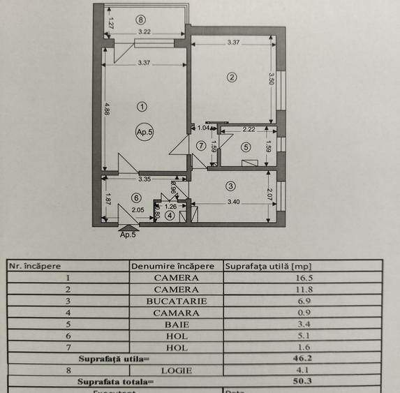 Apartament 2 camere Confort 1 circular intermediar - 8