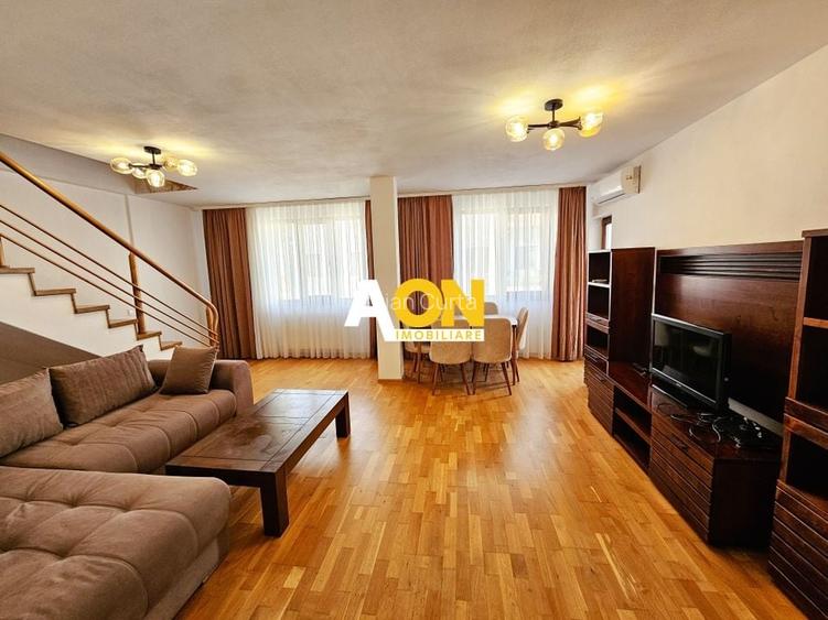 Apartament 4 camere, 3 bai, 137 mp utili, cu garaj, Cetate, zona Piata