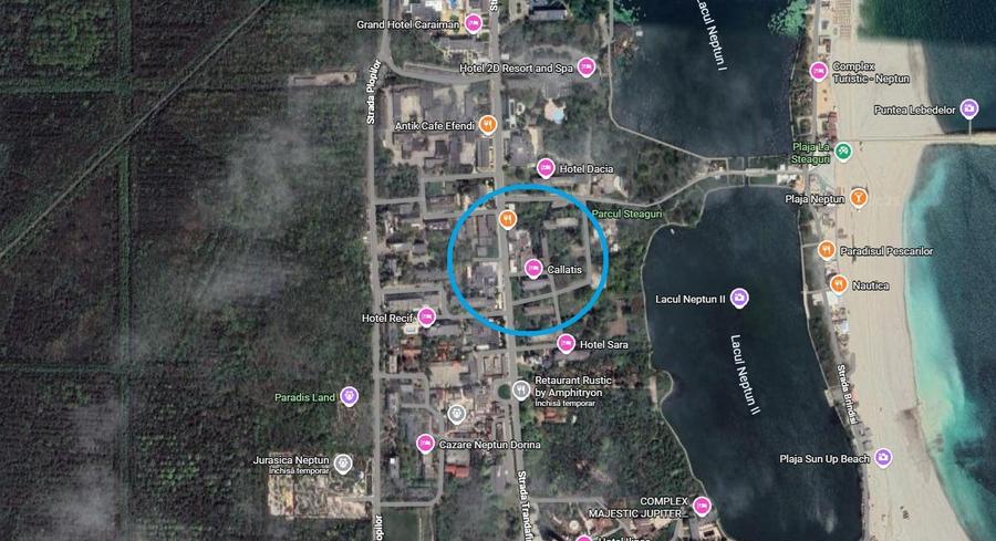 Vanzare spatiu comercial Neptun / teren: 561 mp /  comision 0% - 1