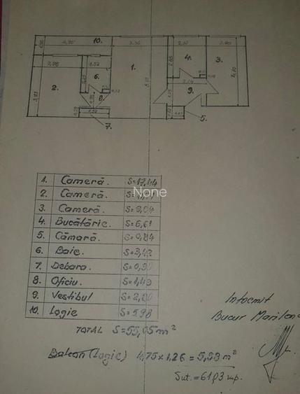 Apartament 3 camere  metrou Titan parc IOR