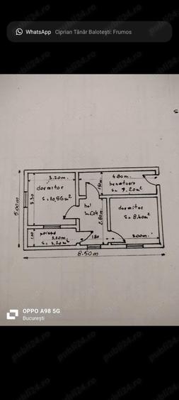 Vand 2 case ,comuna vartoape, 50 mp fiecare, teren 2000mp - 7