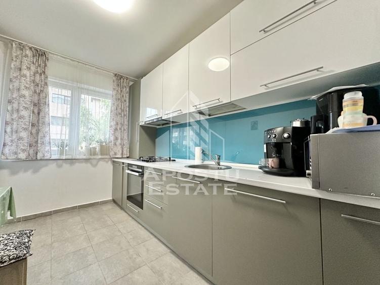 Apartament cu 2 camere mobilat decomandat la parter in Giroc la asfalt - 6