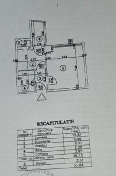 Proprietar garsoniera decomandata Mega Mall - 1