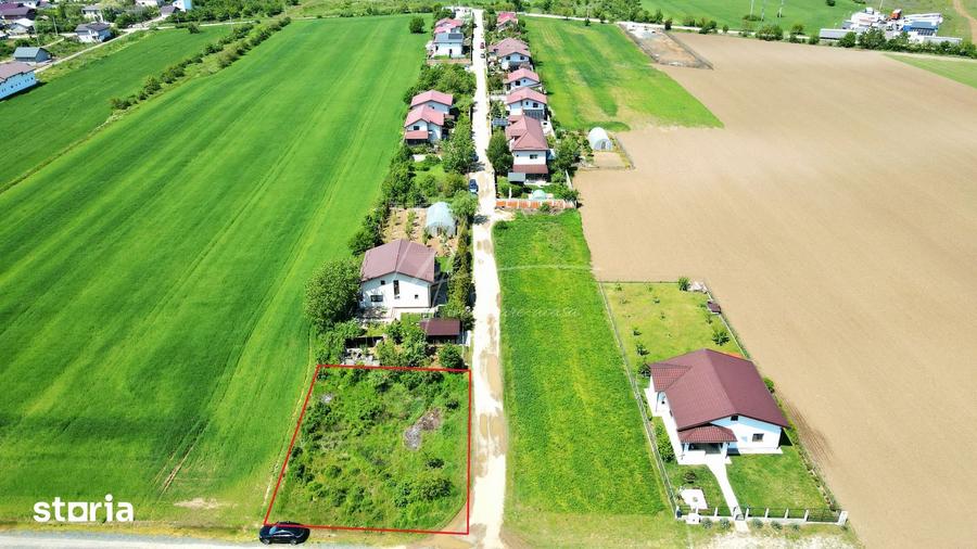 Teren de 591.67 mp, în Bolintin-Deal