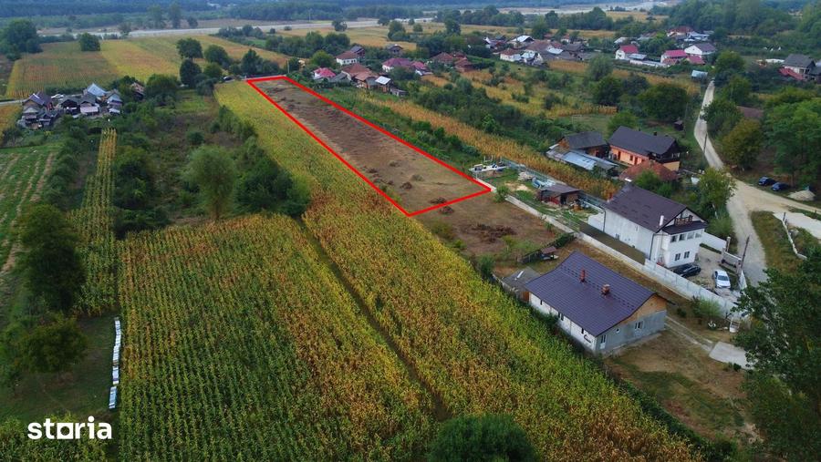 Teren de 3500 mp, în Băiculești