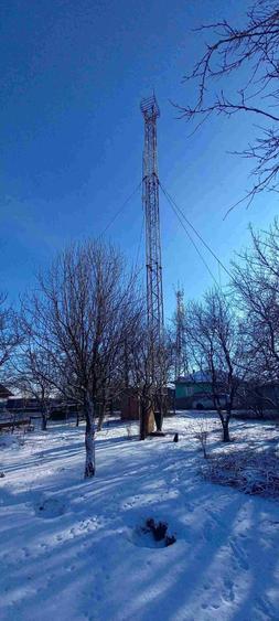 Pilon antena 26m, cabina echipamente si 300m teren, Paun - Barnova - 1