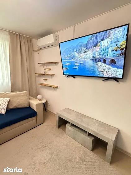 Apartament cu 2 camere decomandat, mobilat în Tei