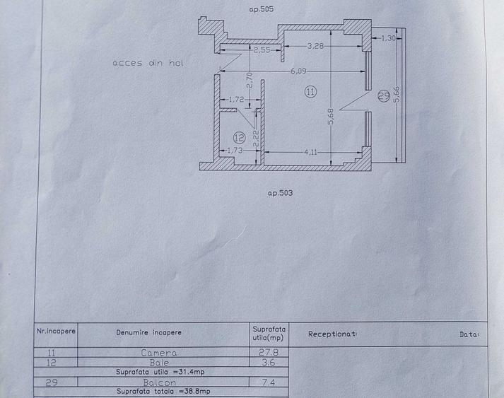 Apartament decomandat în Central — fotografia 1