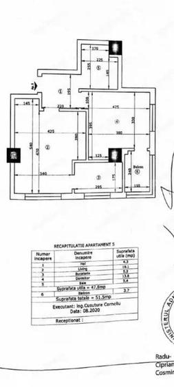 Apartament 2 camere, 51,5 mp, zona Cug Selgros - 5