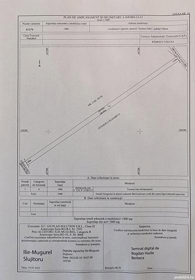 Teren agricol intravilan Copacelu Rm Valcea - 2