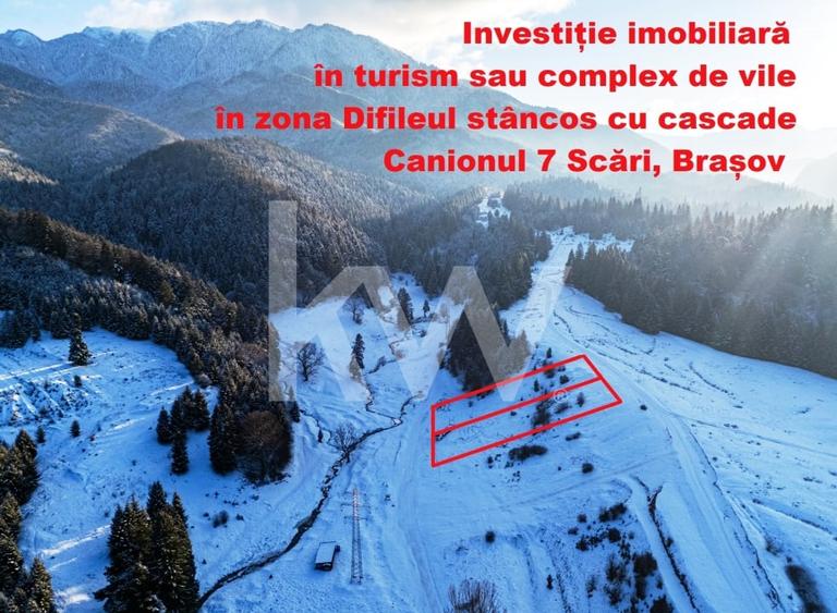 Teren pentru turism / complex vile la intrare in CANIONUL ȘAPTE SCĂRI - 1