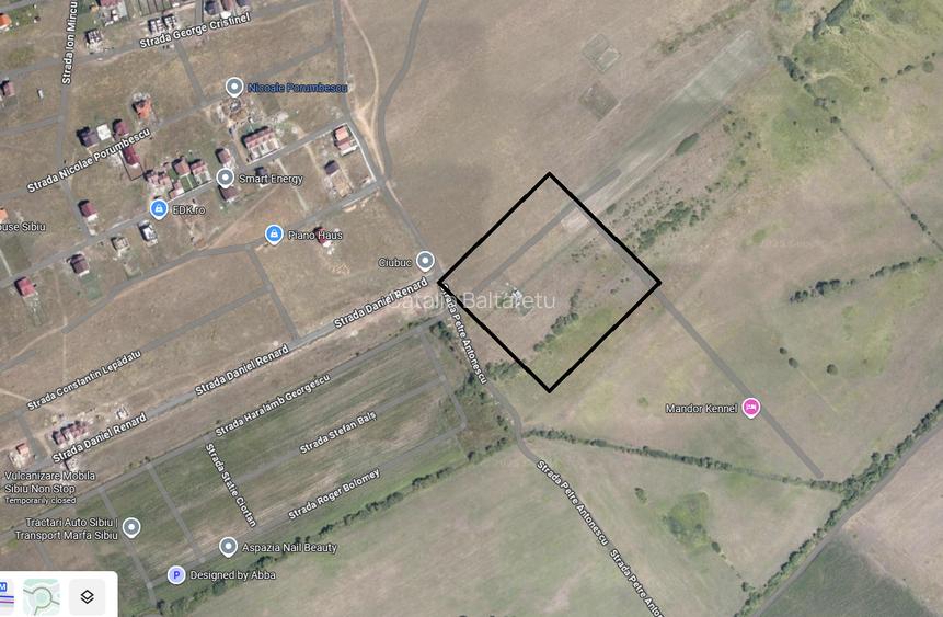 Teren intravilan – 8.350 mp – Cartierul Arhitectilor – PUZ aprobat