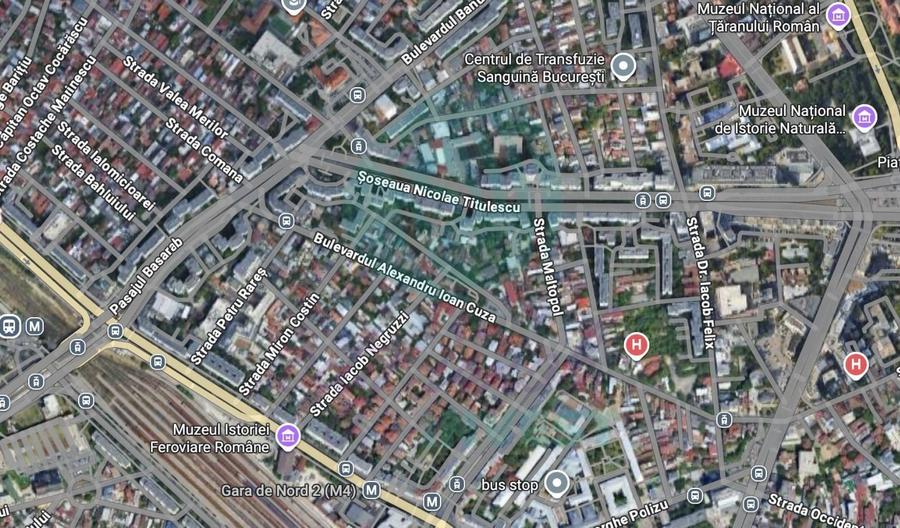 2 camere lângă metrou Gara de Nord Bloc anvelopat - 3