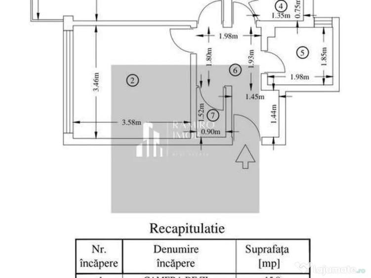 2 Camere Decomandat 50mp - Parcul Flamura - 8