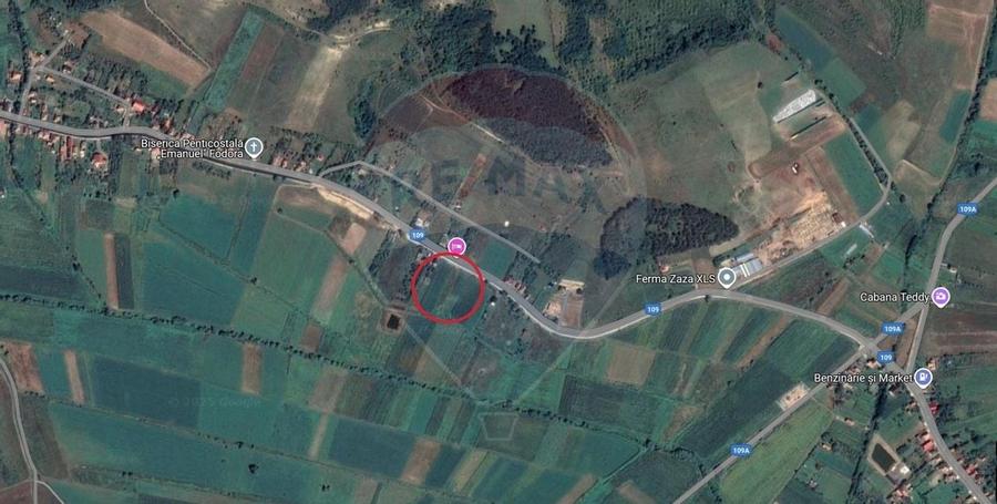 Teren Fodora 1430 mp. Intravilan. Certificat urbanism - 2