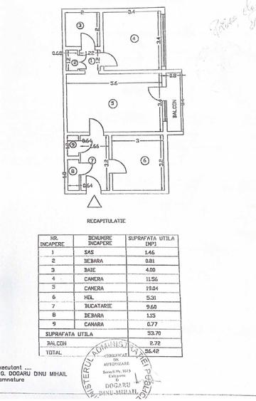 Apartament 2 camere 57 mp 2 min Crangasi Metrou / Parc / Lac - 1
