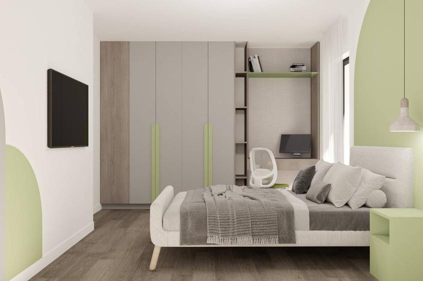 4 camere de inchiriat Iancu Nicolae Cambrige School parcare subterana - 12