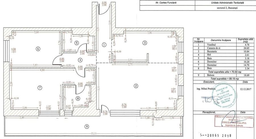 Apart 3 camere Belvedere Pipera Modelul Mare 90mp vedere panoramica - 2
