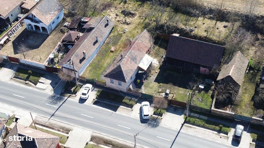 Casa veche de vanzare cu teren mare in Copsa Mica - 8
