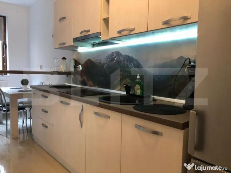 Garsoniera cu gradina intr-o zona pitoreasca din cartierul S - 4