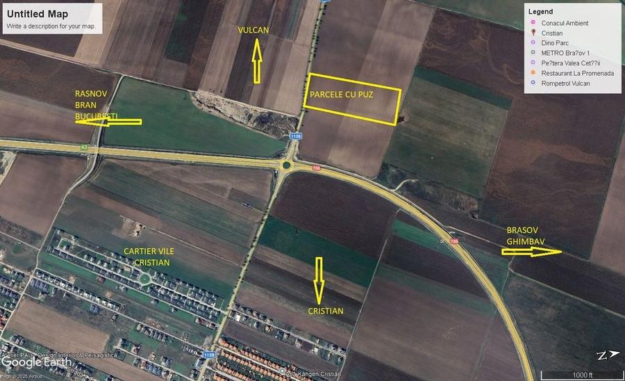 Parcele cu PUZ Cristian - 1