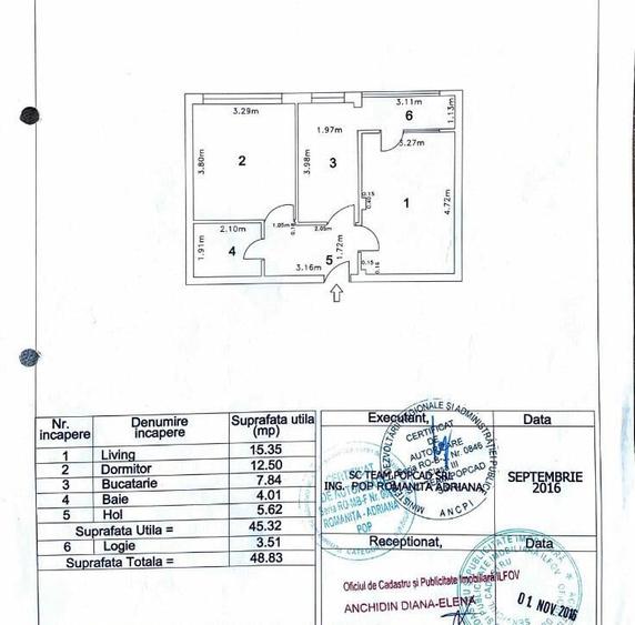 Apartament 2 camere|Decomandat|Mobilat - 11
