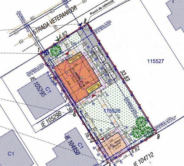Teren 500 mp, str. Veteranilor 17B, PT+DTAC+avize - 8
