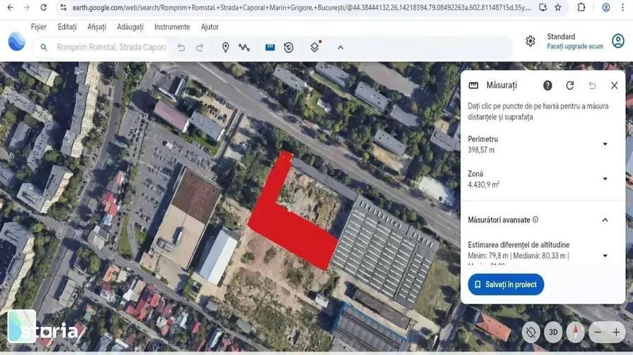 Teren liber de inchiriat | Sos Oltenitei | acces facil | Zona A2B - 2