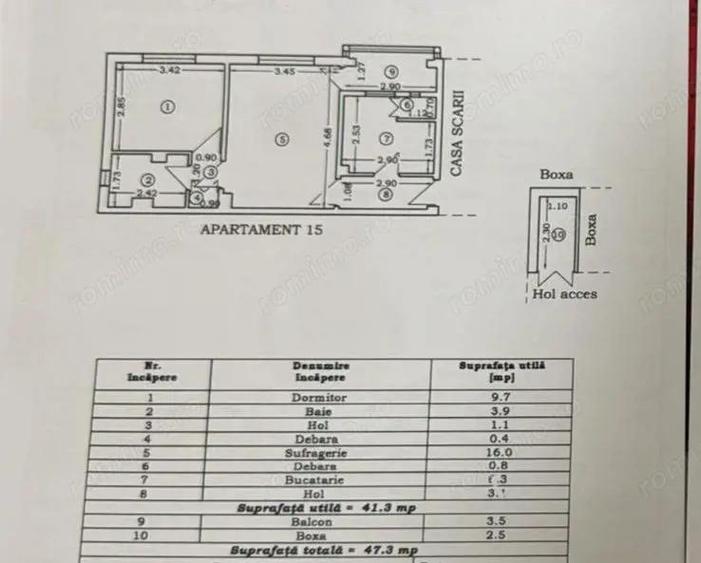 Apartament 2 camere- OVIDIU - 5