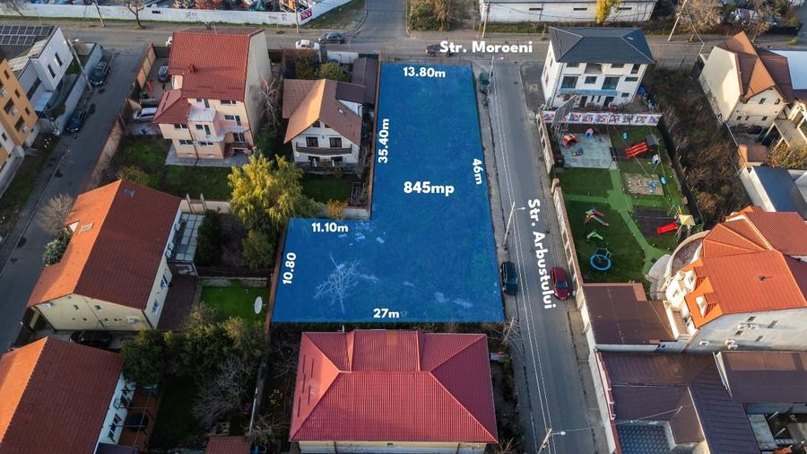 845 mp-deschidere dubla- Ideal dezvoltare imobiliara - 4