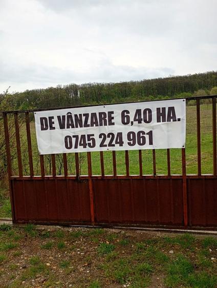 Teren imprejmuit 6,40 ha - 6
