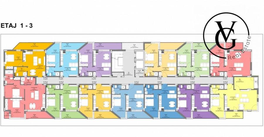 Apartament 2 camere cu rate la dezvoltator Mamaia Sat LIDL - 1