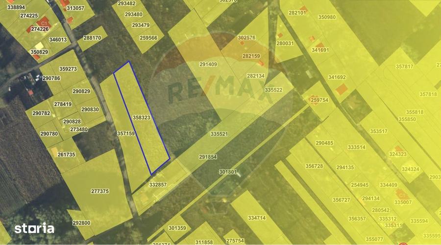 Teren 3,200mp Chinteni / Strada Principala - 2