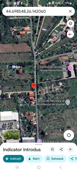 Teren agricol intravilan de 1700 mp, în Snagov