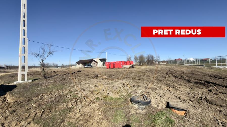 Teren Construcții intravilan de 533 mp, în Albota